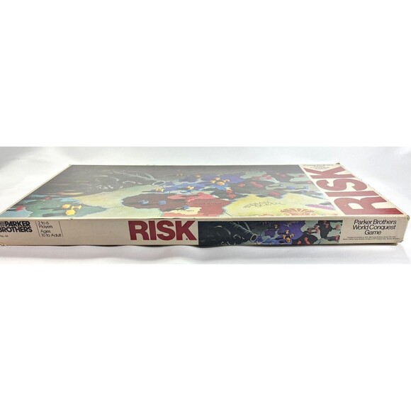Vintage 1980 RISK World Conquest Parker Brothers Board Game Complete - Picture 10 of 16